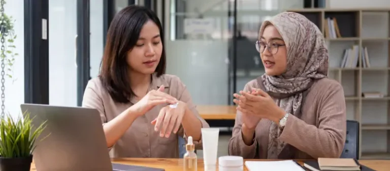 sampel produk kosmetik