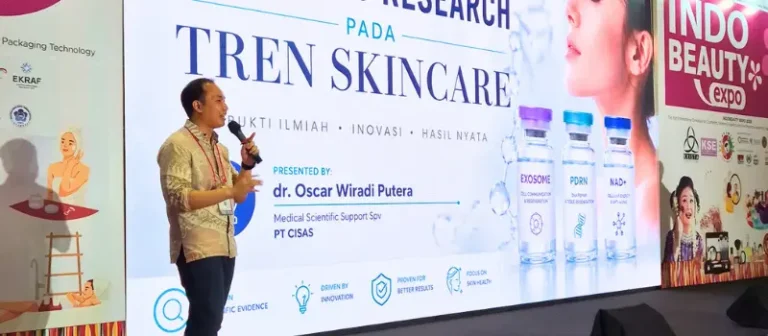 Inovasi Skincare Terus Berkembang, CISAS Kembangkan PDRN, Exosome, dan NAD+